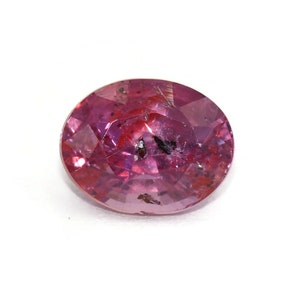 2 Karat Oval Sunset Pink Natürliche Saphir Stein Lose