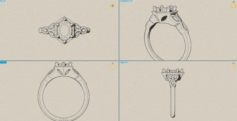 custom Engagement Rings, Custom Engagement rings, Custom jewelry 3D designer, Design your own ring