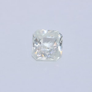 White Sapphire 1.46 carat Loose Radiant Shape