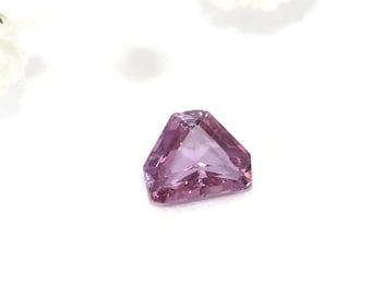 Geometric Shape Pink Ceylon Loose Sapphire Stone