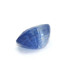 3 carat Shiny Sky Blue Sapphire Stone, Rare Big Saphire, Loose Ocean Blue Sapphire, image 3