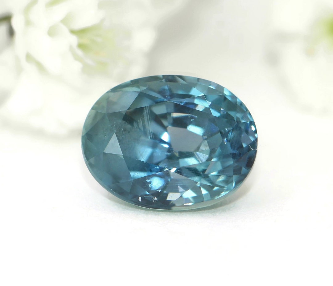 GIA Certified Montana Sapphire Loose Blue Oval Unheated - Etsy