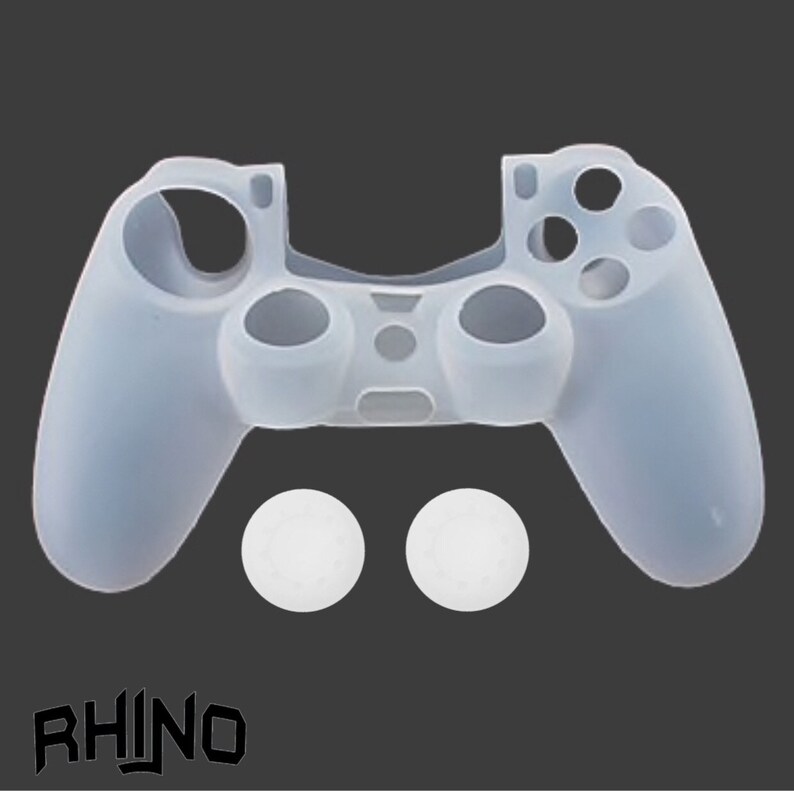 PS4 Controller Silicone Skin 1 Pair Of Controller Grips