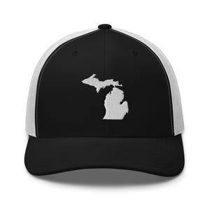 Michigan Trucker Cap, Michigan Souvenir Hat, Michigan Vacation Gift, Retro Style Hat for Men or Women, Moving to Michigan, Home State Pride