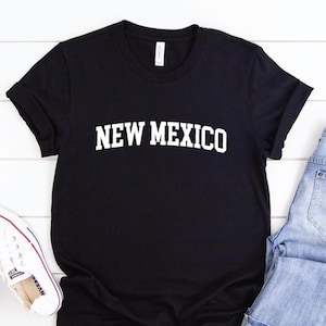 New Mexico Varsity Unisex T-Shirt, New Mexico Home State Pride Shirt, New Mexico University Collegiate Tee, College Graduation Gift