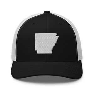 Arkansas Trucker Cap, Arkansas Souvenir Hat, Arkansas Vacation Gift, Retro Style Hat for Men or Women, Moving to Arkansas, Home State Pride