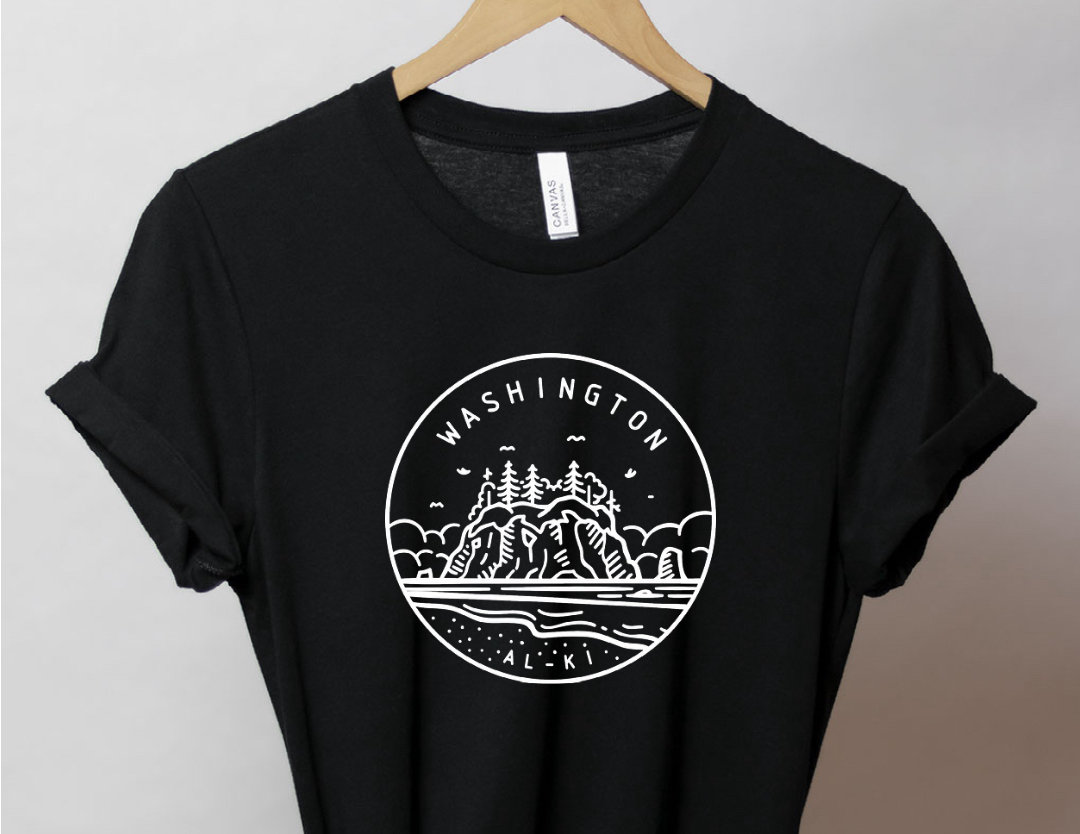 State of Washington TShirt Washington State Motto Shirt Etsy