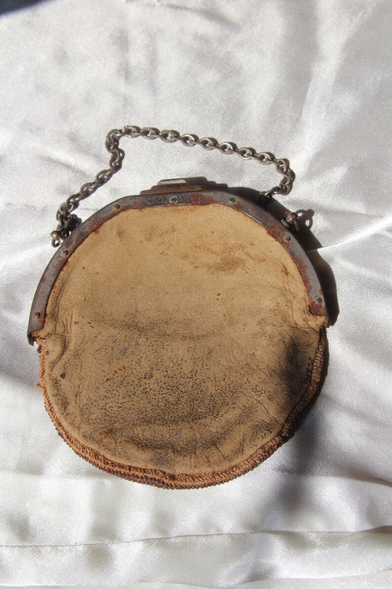 ANTIQUE BEADED PURSE