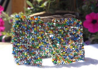 Beaded Wonder Cuff in WinterSparkle