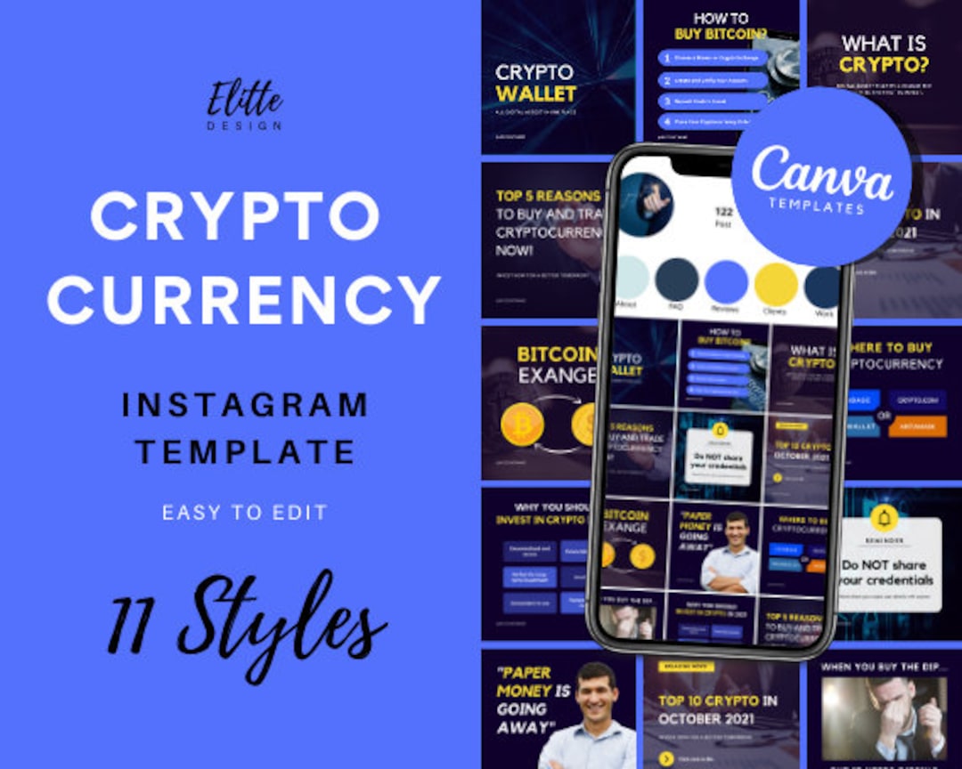 11 Cryptocurrency Instagram Templates, Crypto Social Media Feeds, Nfts,  Bitcoin Infographics, Bitcoin Instagram, Crypto, Bitcoin, Blockchain - Etsy