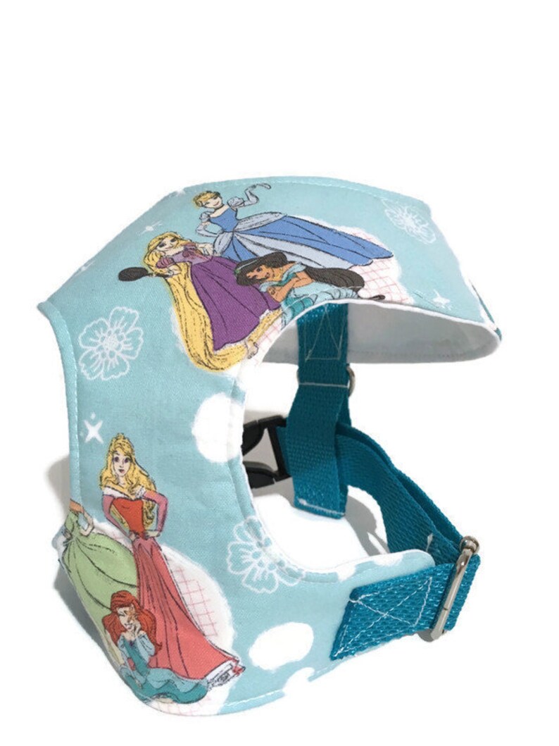 Disney Princess Dog Harness Adjustable Cotton Fabric Dog Etsy