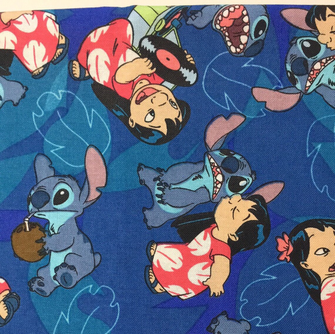 Disney Lilo and Stitch Dog Harness Adjustable Cotton Etsy