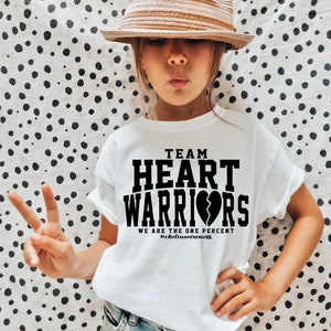 CHD SVG, Team Heart Warriors SVG, 1 in 100, Congenital Heart Disease Defect Awareness Week Shirt svg, png, jpg, dxf