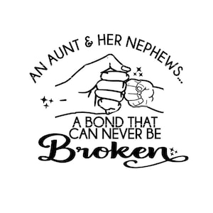 Aunt and Nephew - Etsy