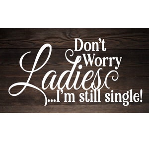 Ich bin noch Single DIY Hochzeitsschild SVG Ring Junge Zeremonie Schild | Hochzeit Schnittdatei Digitaler Download für Cricut oder Silhouette