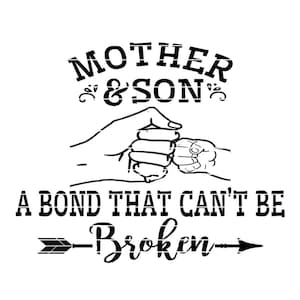Madre e hijo SVG, Madre e hijo Fist Bump, Regalo para mamá, Regalo del Día de las Madres, Regalo de Navidad SVG, Camiseta SVG, Niño Mamá svg