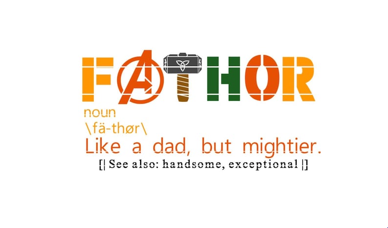 avengers fathor shirt