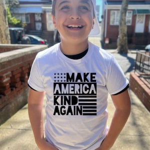 Kids Patriotic Election SVG, Make America Kind Again PNG, Protest Sign or Shirt Decal, Resist SVG, 4th of July Shirt, Memorial Day svg