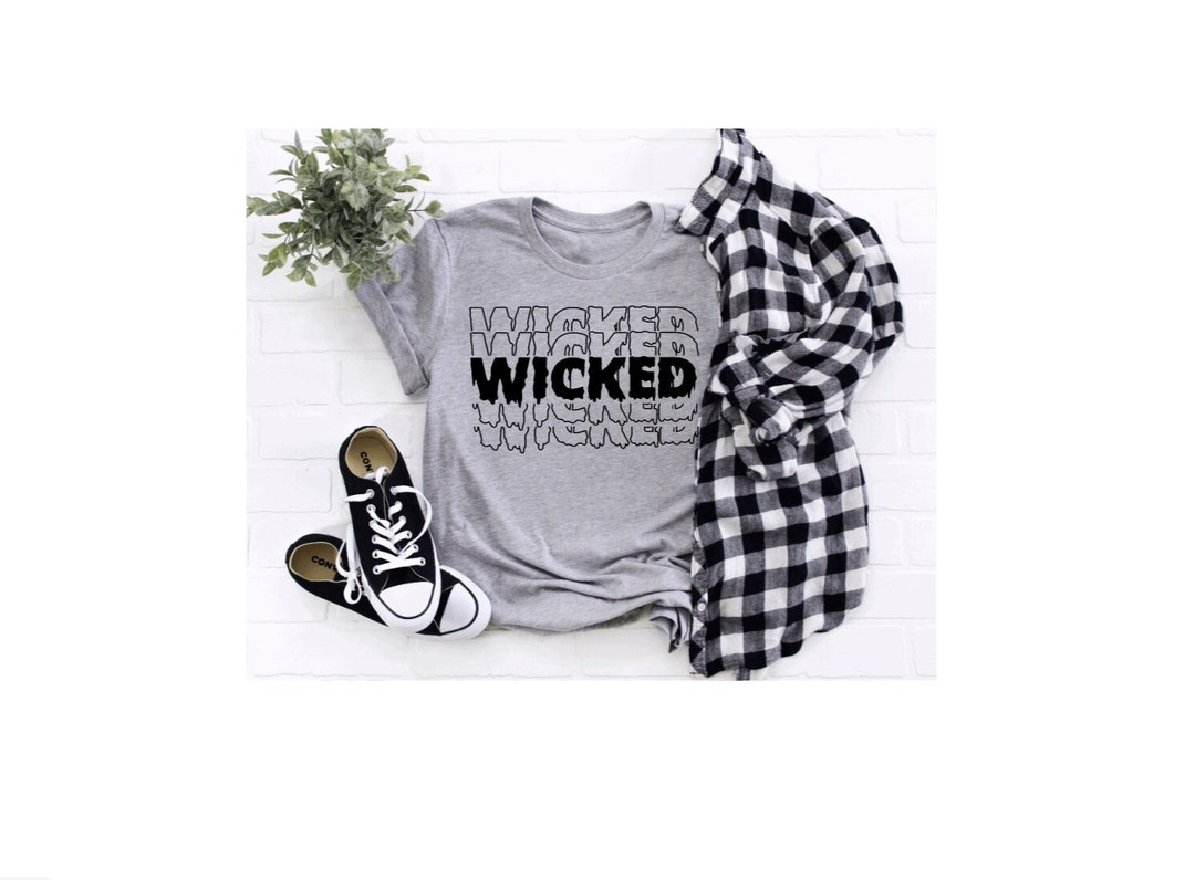 Wicked SVG Halloween Shirt Svg Popular Fall Svg Spooky - Etsy