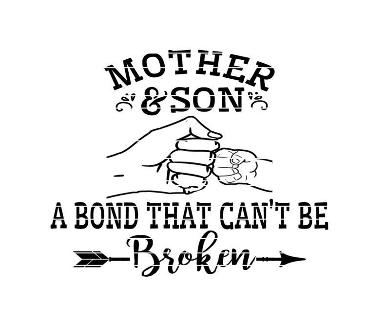 Download Mother and Son SVG Mother and Son Fist Bump Gift for Mom ...