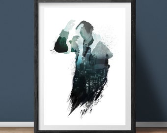 Emet Selch - FFXIV - Poster Prints A4 - A3 - A2 - A1 - Wall Art