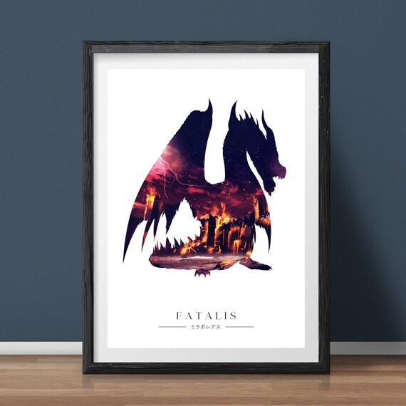 モンスターハンター。 a4アート紙