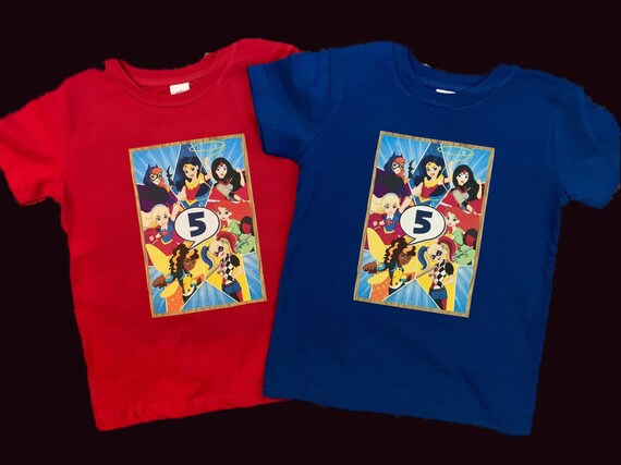 dc superhero girls shirt