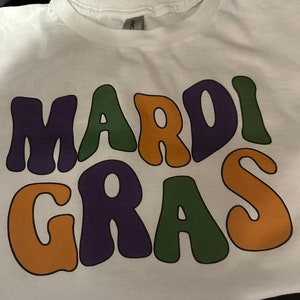 Mardi Gras shirts