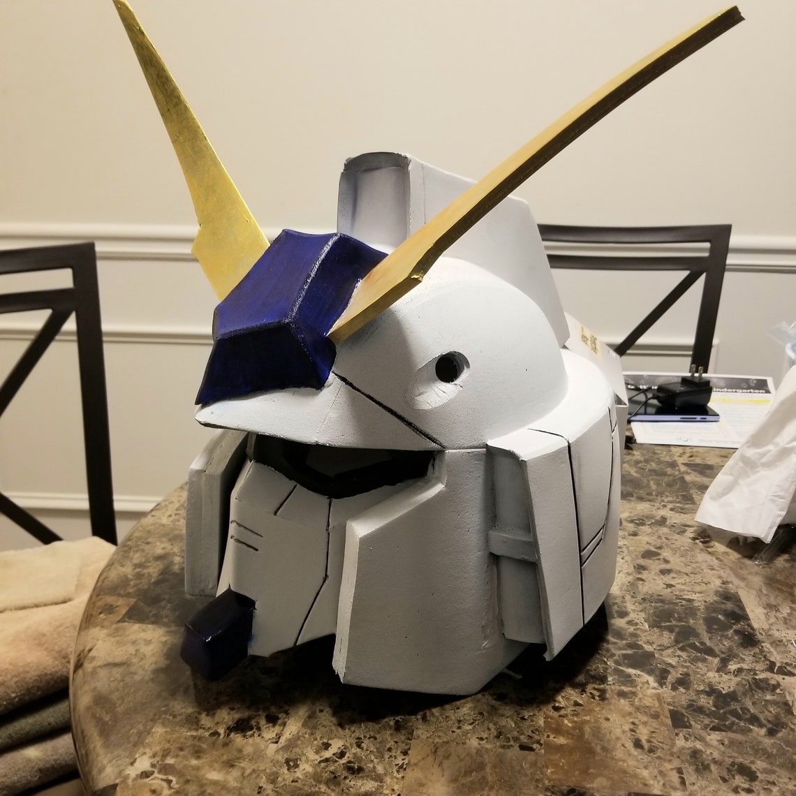 Basic Gundam Helmet Template Etsy