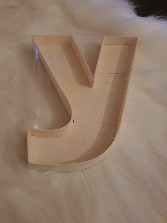 20 Wooden Fillable Small Caps Letters Etsy Ireland