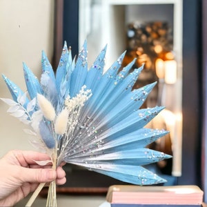 Sun Palm Fan Dried Flower Set
