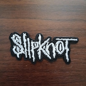 Slipknot Embroidered Patch: Iron On/Sew On Nu Metal Applique
