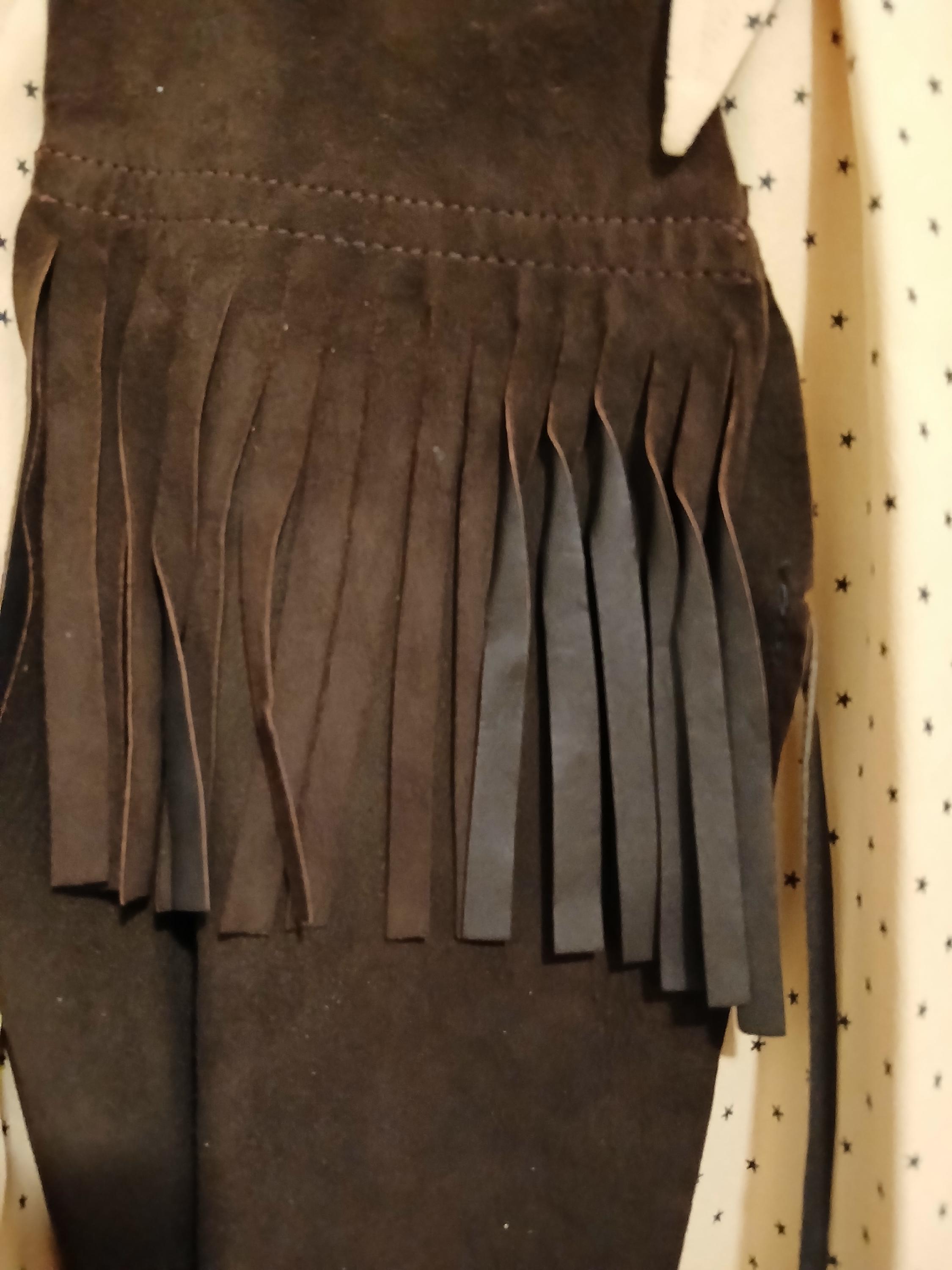 Classic Oversized Brown Vest
