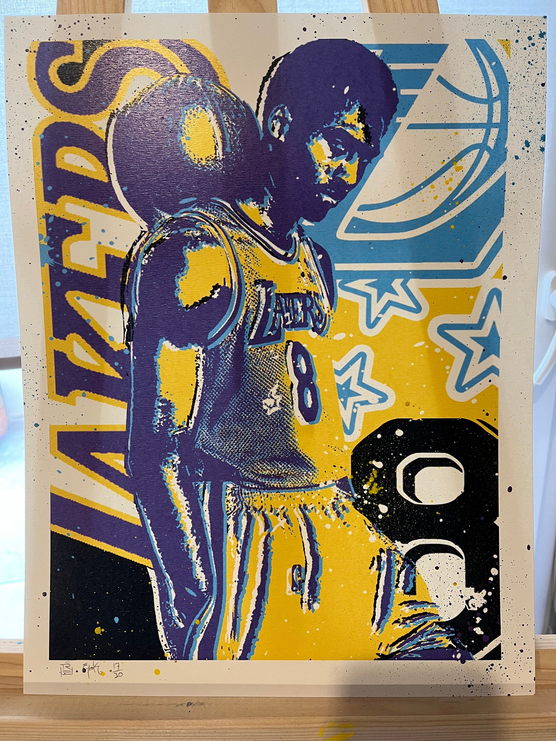 Kobe Bryant Limited Artprint , NBA Poster - Etsy, image size:2250x3000