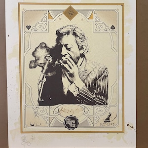 Serge Gainsbourg , Limited artprint , poster musique