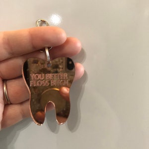 Mirror Tooth Keychain image 4