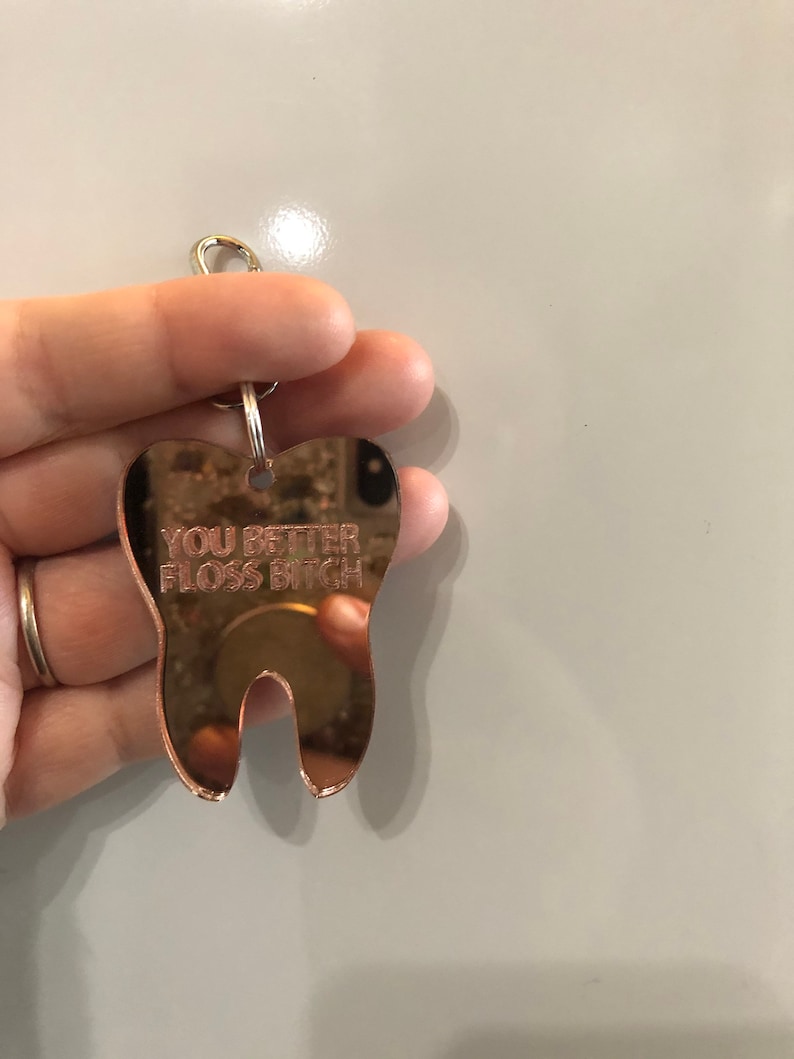 Mirror Tooth Keychain image 4