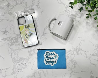 Coin Bag / iPhone Case / Mug Bundle