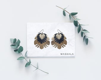 VEGAN LEATHER Earrings