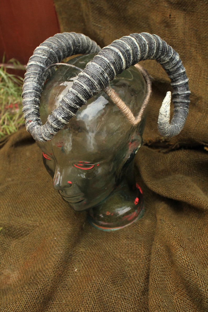 Tiefling Demon Horns Headdress Horned Headband Dragon Horns Succubus