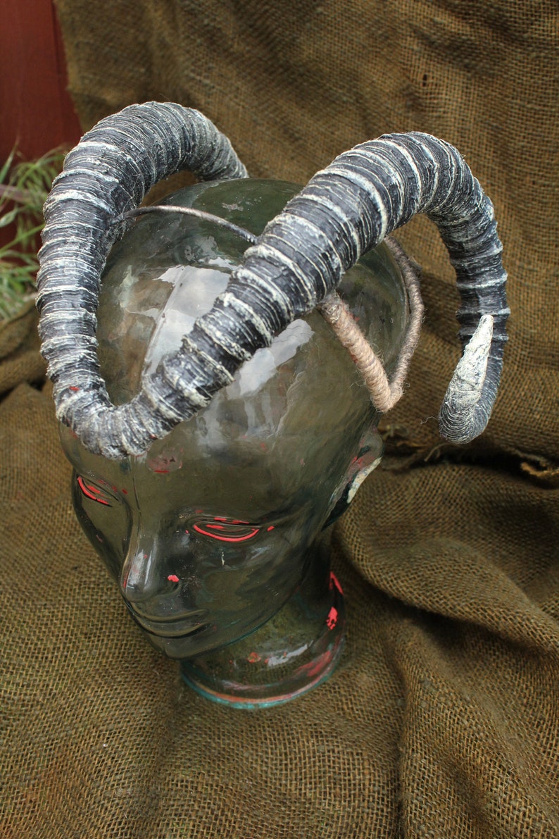 Tiefling Demon Horns Headdress Horned Headband Dragon Horns Succubus