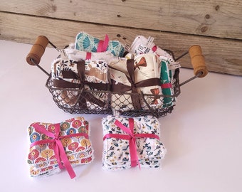 Lot de 6 lingettes démaquillantes zéro déchet