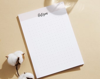 Notepad, DIN A5, 50 sheets, notes, pad, planner, organizer, weekly planner, to-do list, home office, gift, office