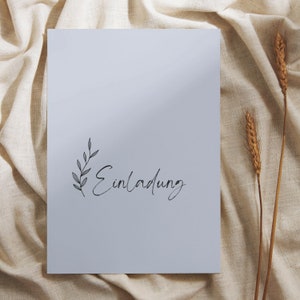 Karte "Einladung", Postkarte, Brief, Geburtstag, Kindergeburtstag, Feier, Party, Geschenk, Grußkarte