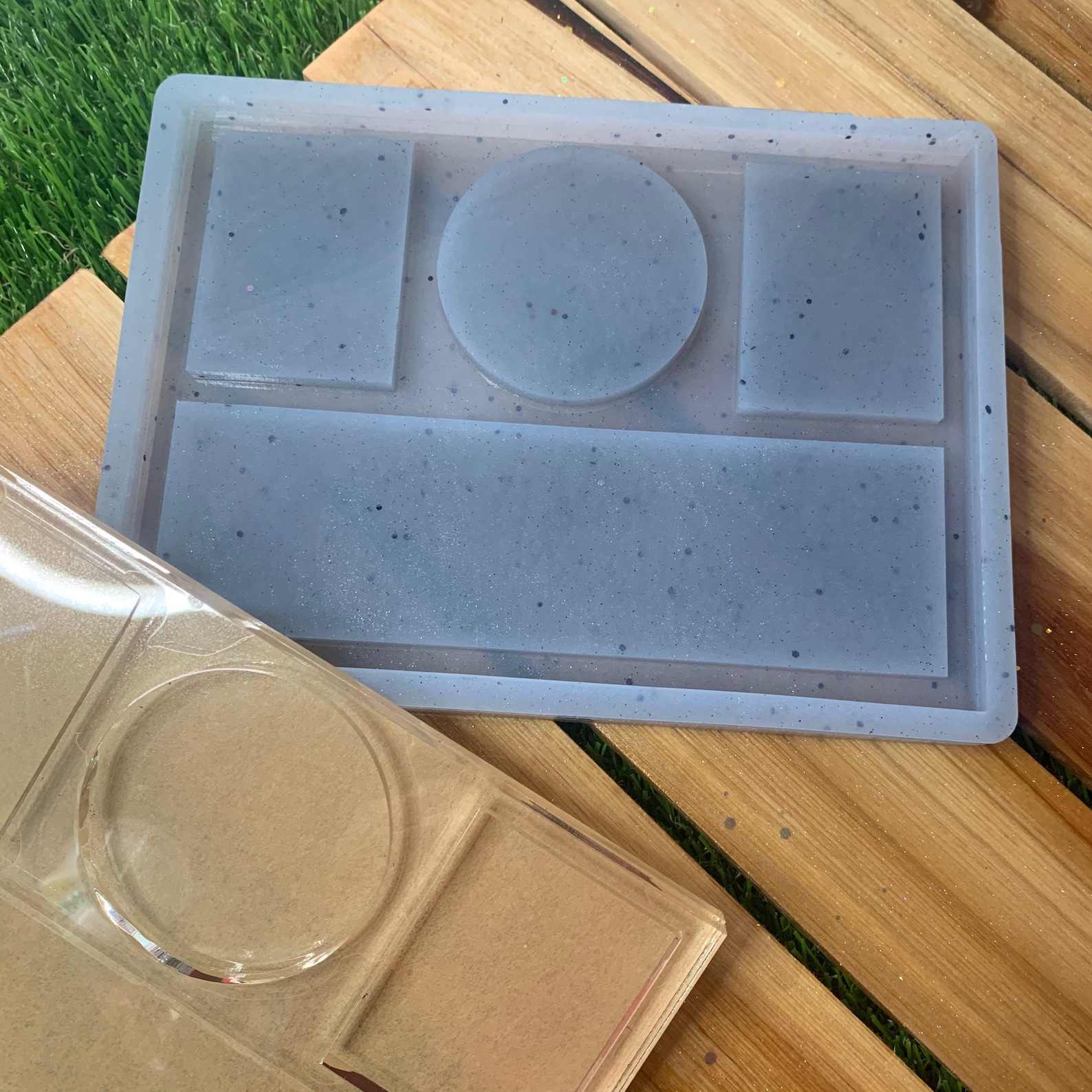 Compartment rolling tray mold Resin mold epoxy trinket tray Etsy