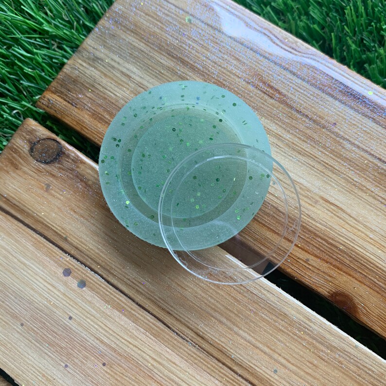 Circle Grippy Shaker Keychain Mold Resin Mold Epoxy Resin Etsy