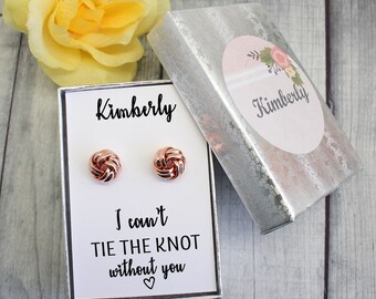 Bridesmaid Gift,Bridesmaid Proposal,Personalized Invitation Card,Bridesmaid Proposal Box,Maid of Honor Proposal Gift Earrings