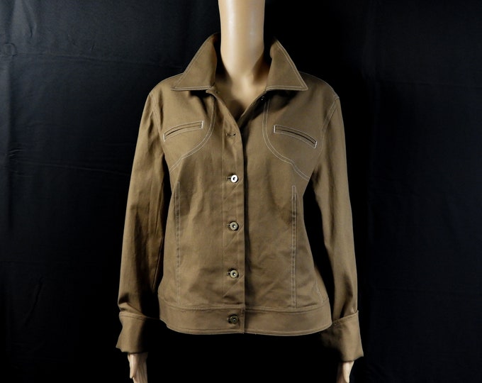 skechers jacket kids brown