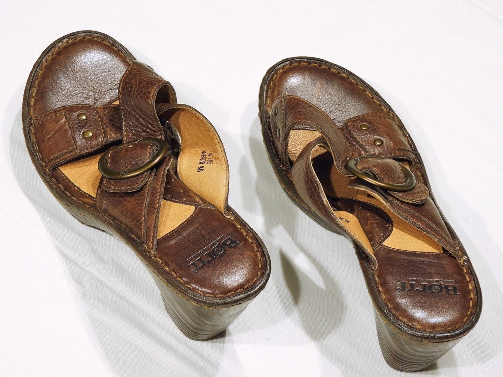 vintage born shoes