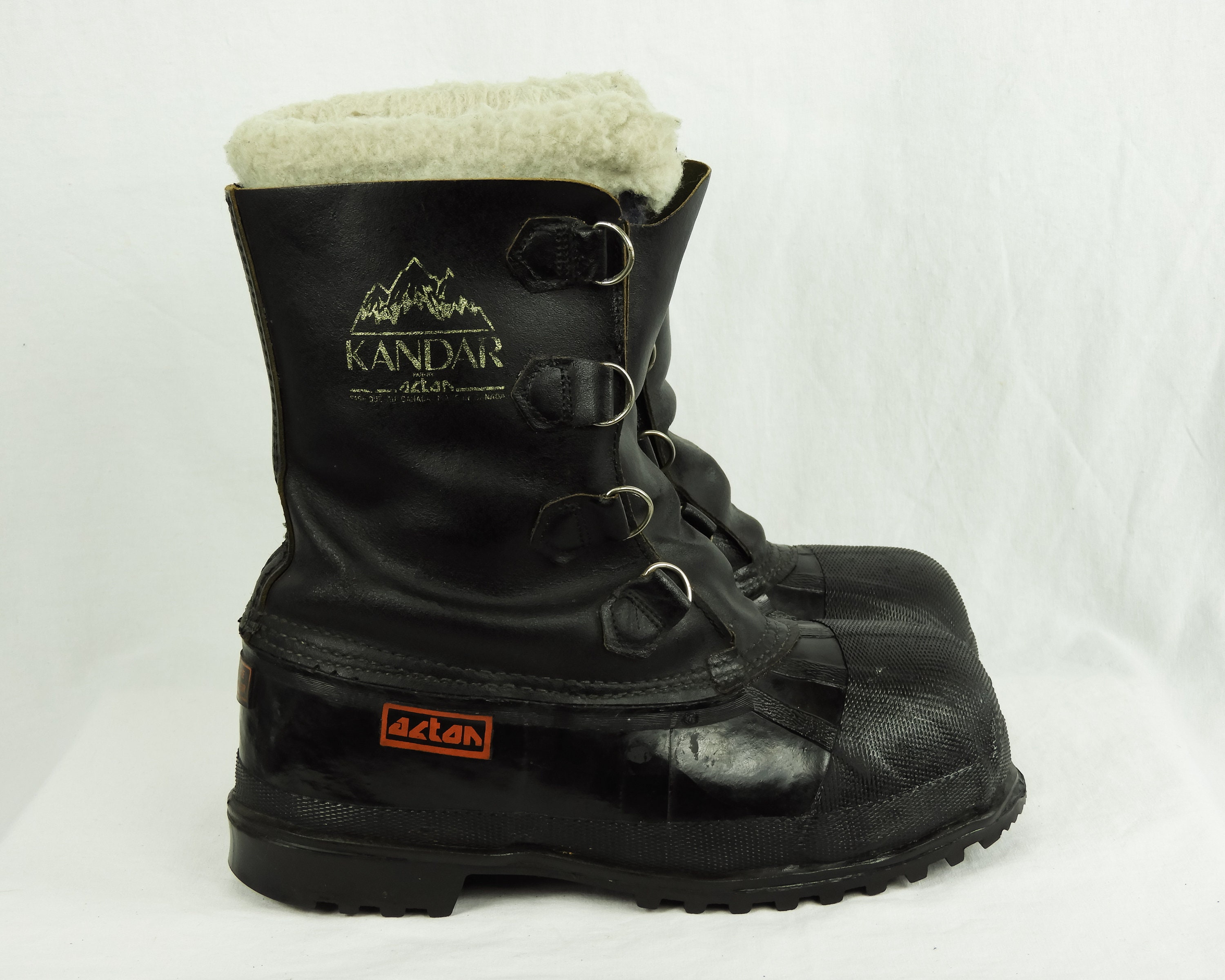 Vintage Winter Boots, Extreme Cold 